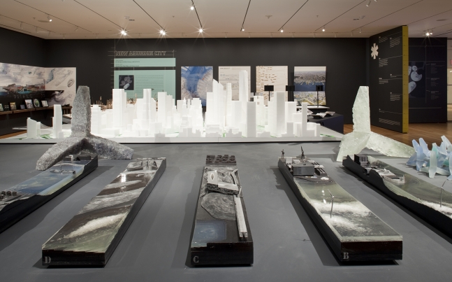MoMA Rising Currents Exhibition,&nbsp;New York, New York.&nbsp;Image Credit: &copy; 2010 The Museum of Modern Art, New York, Photo: Thomas Griesel, &copy; Matthew Baird Architects.